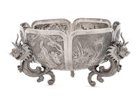A Chinese Export Silver Bowl