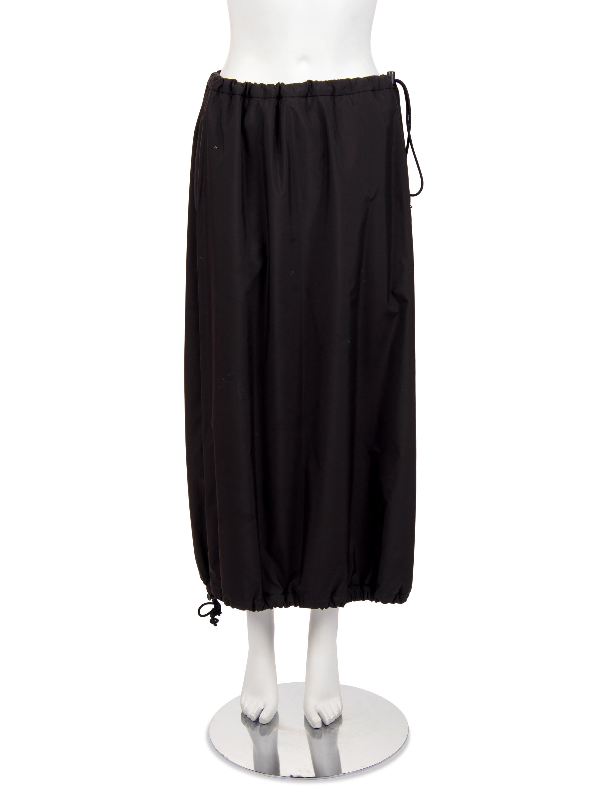 Issey Miyake Oversized Sweater with Pull Cord Skirt, 1990-2010