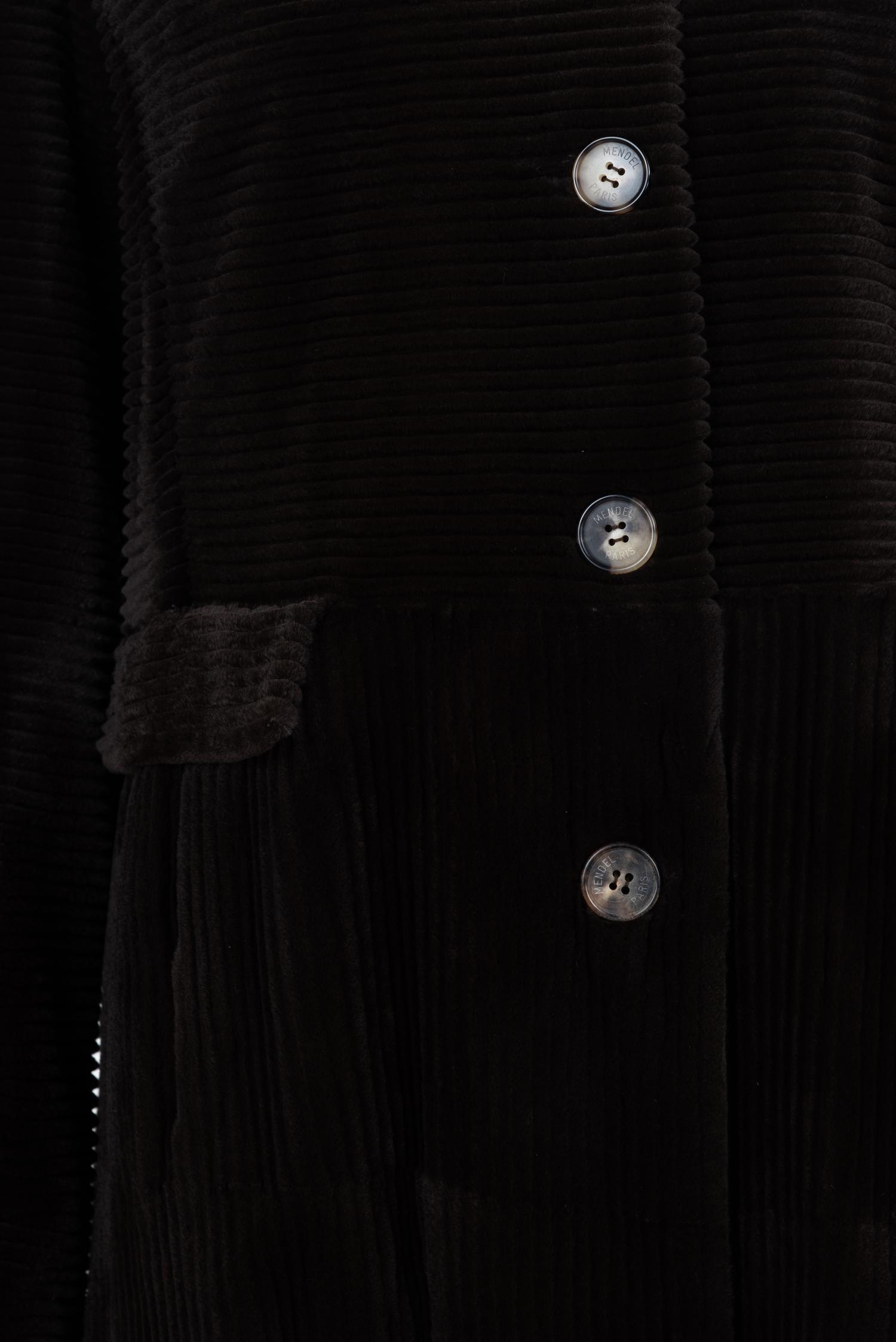 J. Mendel Sheared and Grooved Mink Fur Coat
