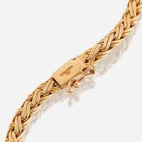 An eighteen karat gold necklace, Tiffany & Co. Wheat