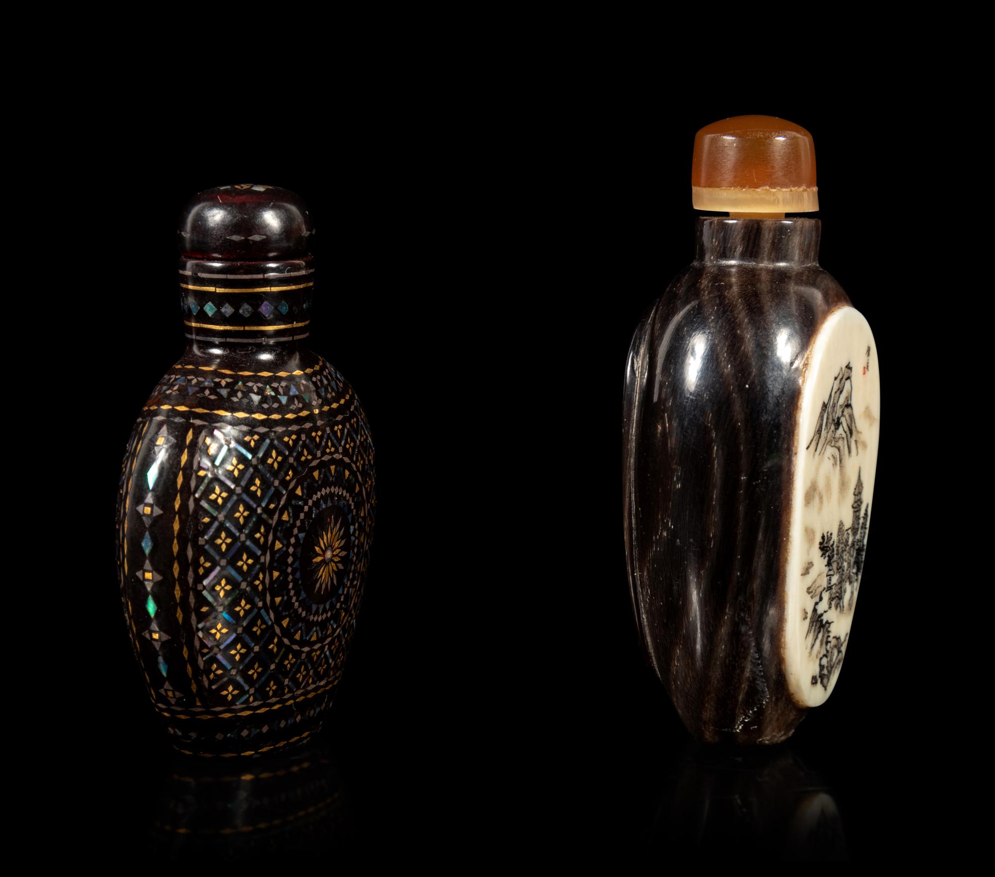 Two Chinese Snuff Bottles
