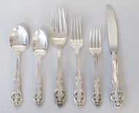 Partial sterling silver flatware service gorham corporation, providence, ri, 20th century