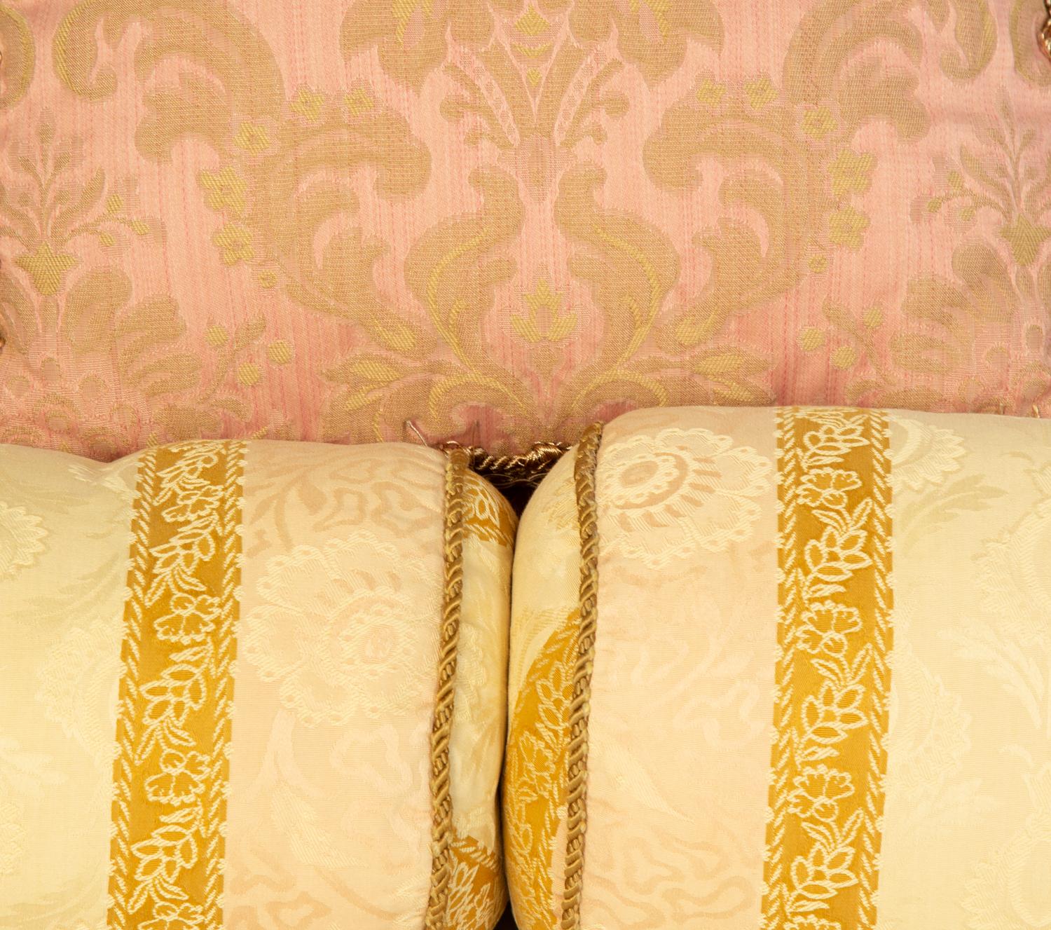 Five Scalamandré Silk Pillows — 20th Century