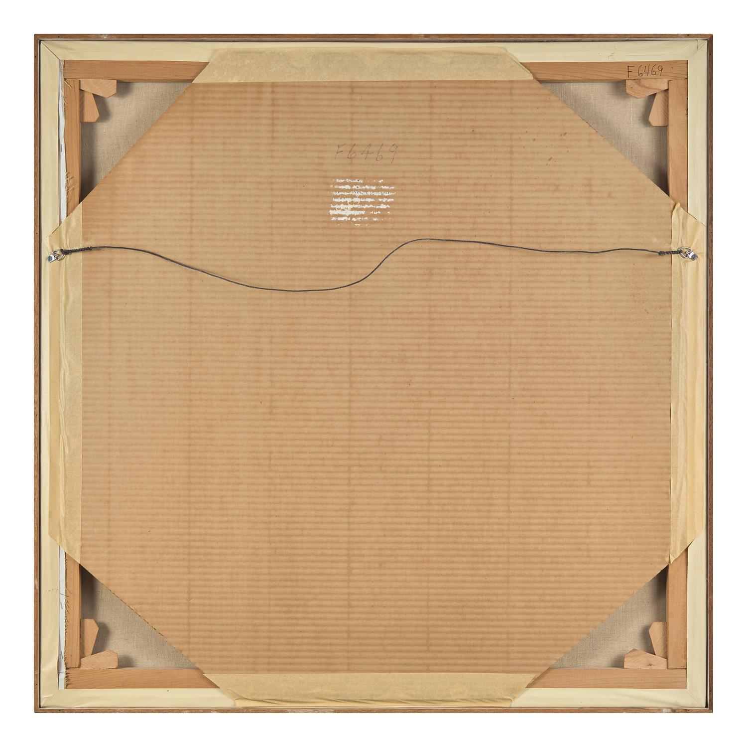 Untitled (Abstraction on Orange, Pink, and White ), 1971