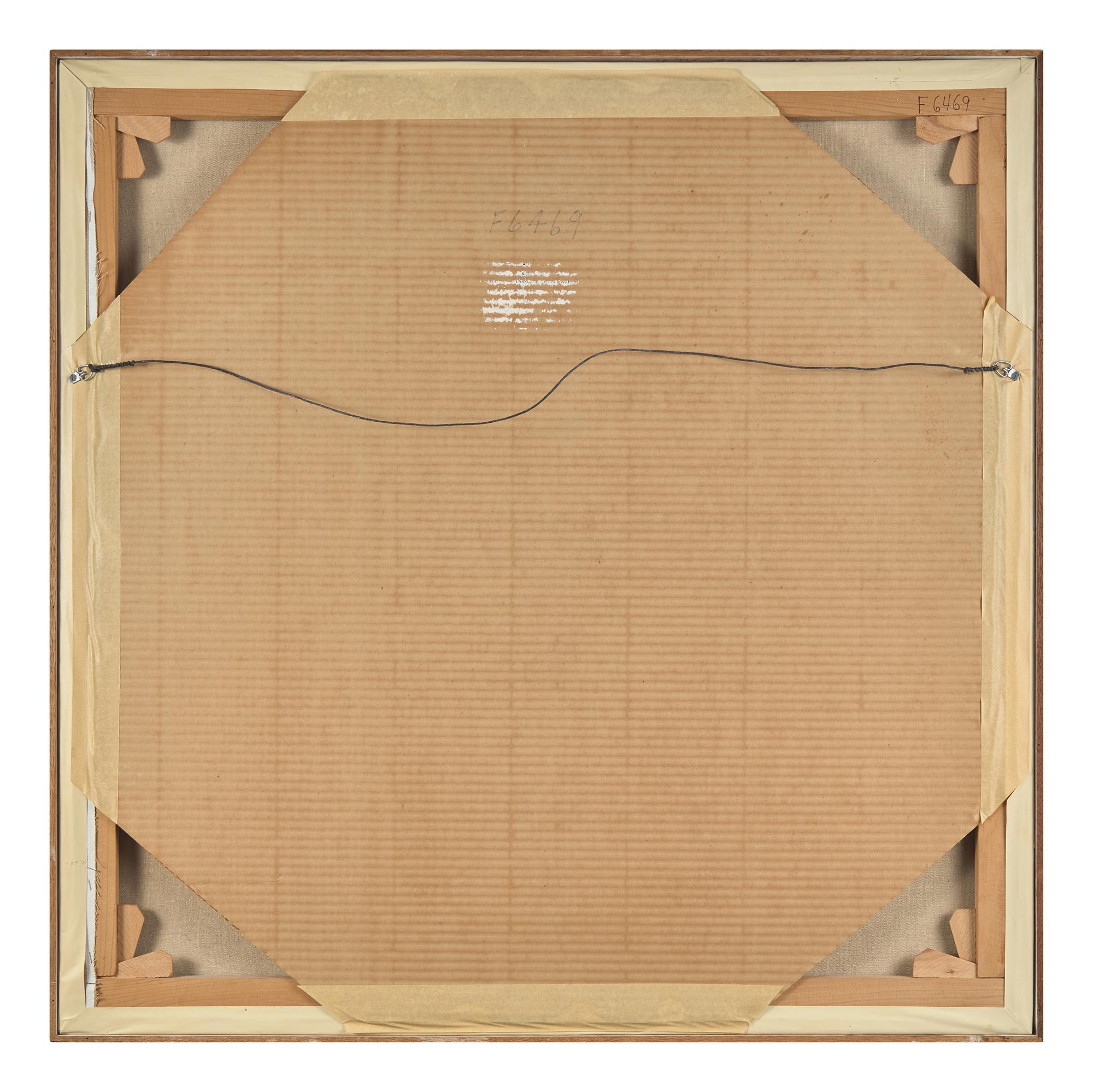 Untitled (Abstraction on Orange, Pink, and White ), 1971