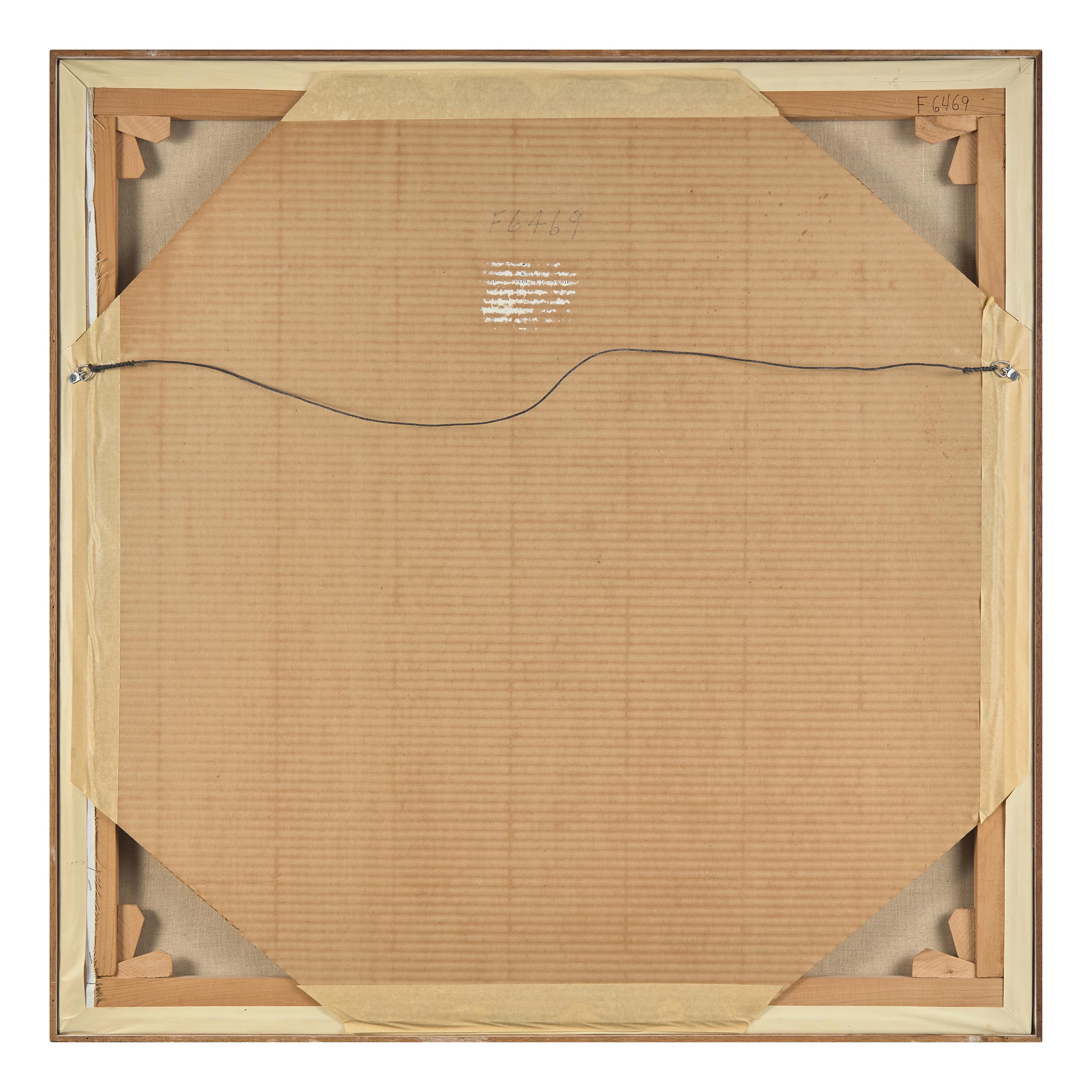Untitled (Abstraction on Orange, Pink, and White ), 1971