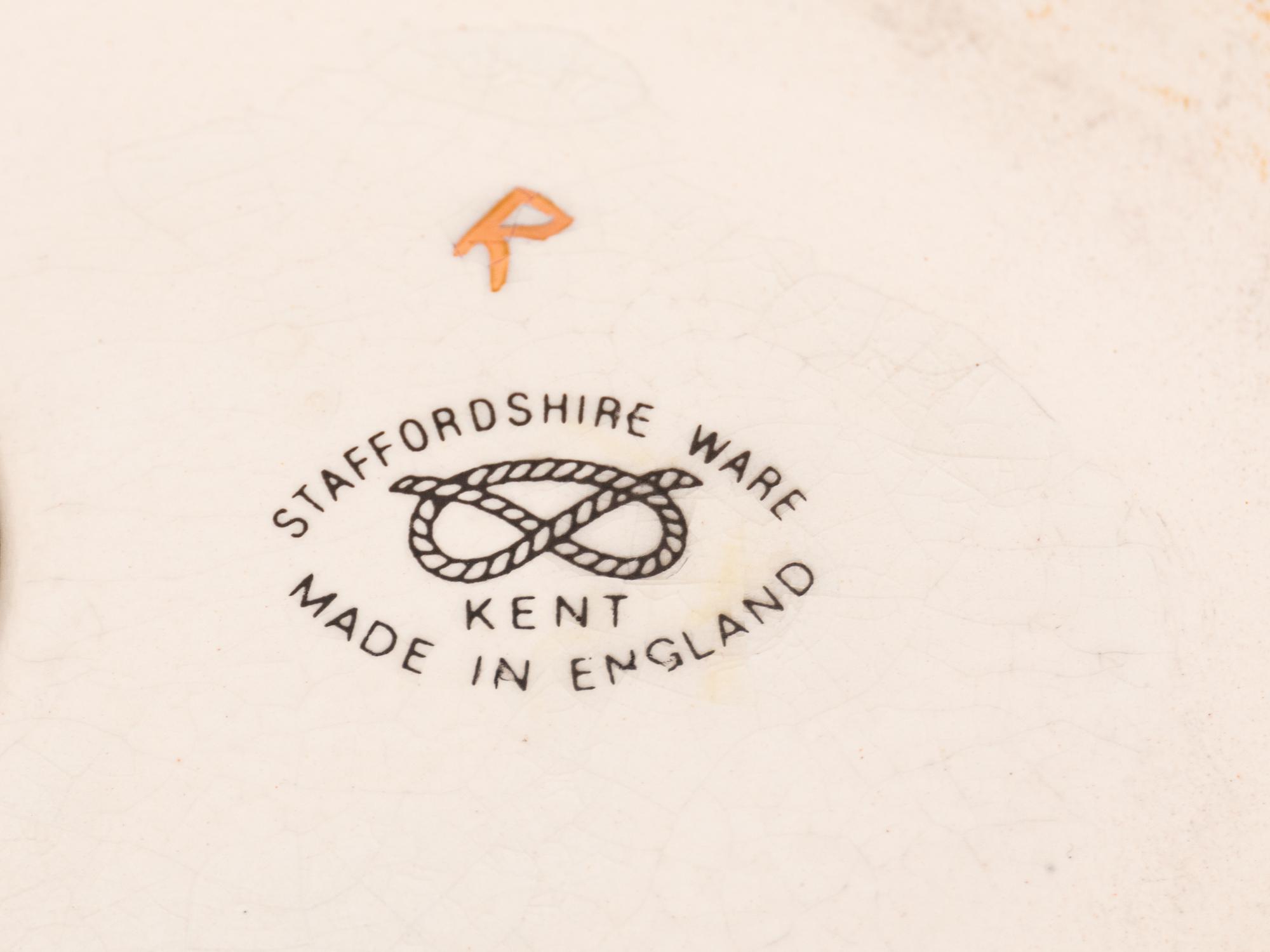 Two Pairs of Staffordshire Whippets and Spaniels