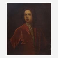 British School (18th Century) Portrait of Lady Narborough; together with a Companion Portrait of a Gentleman, Half-Length