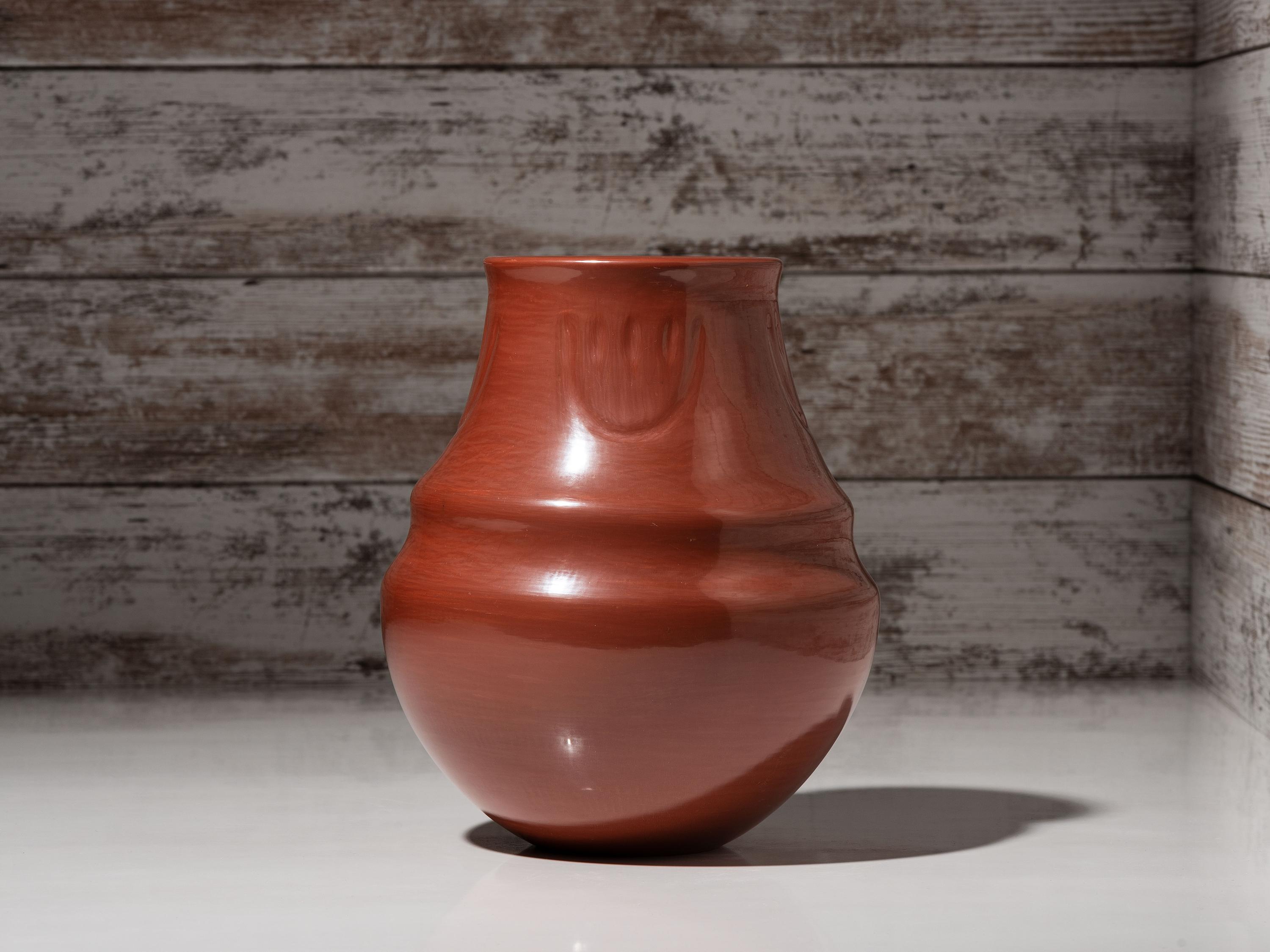 Redware Pottery Jar