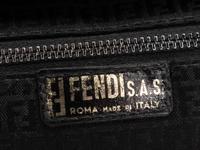 Four Woven Leather Handbags: Two Bottega Veneta, One Fendi, and One De Vecchi, 1980s