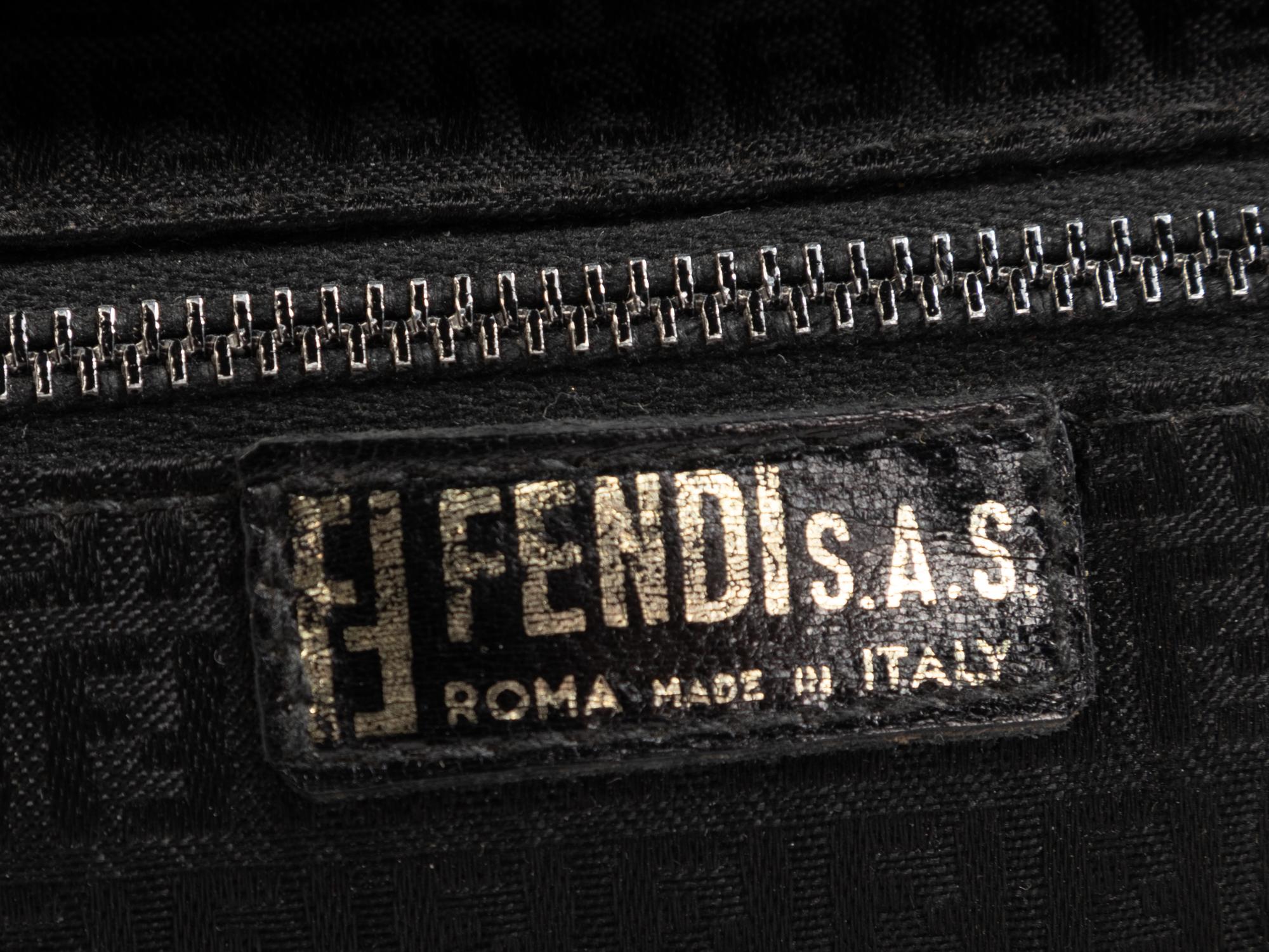 Four Woven Leather Handbags: Two Bottega Veneta, One Fendi, and One De Vecchi, 1980s