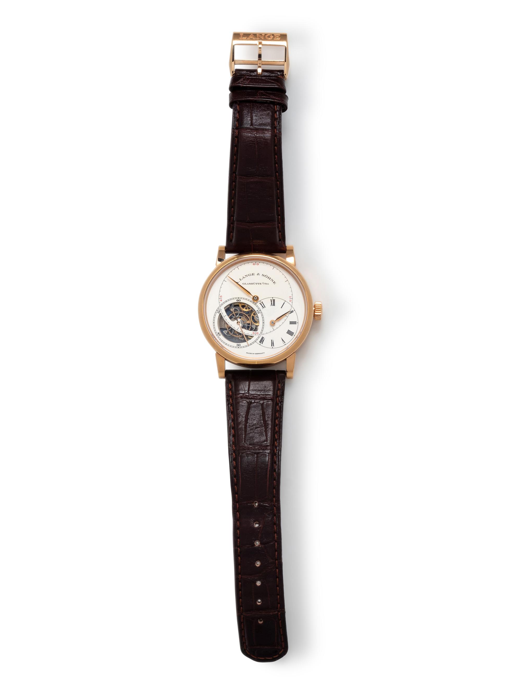A. LANGE & SÖHNE, REF. 760.032F 18K ROSE GOLD 'POUR LE MÉRITE' TOURBILLON WATCH