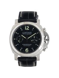 PANERAI, REF. PAM310 STAINLESS STEEL 'LUMINOR 40 CHRONO' WATCH