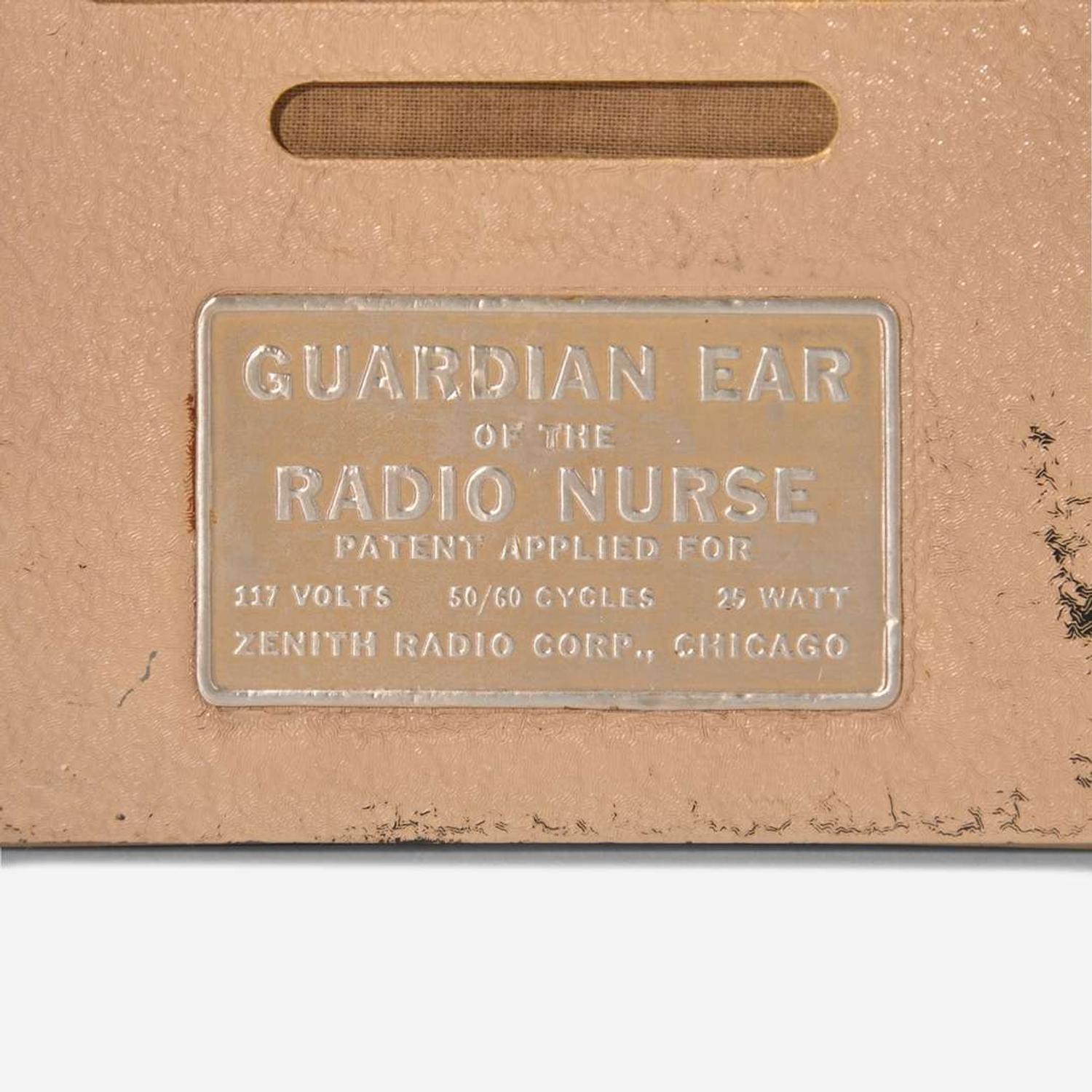 Isamu Noguchi (American, 1904-1988) Radio Nurse and Guardian Ear, Zenith Radio Corporation, USA, 1937