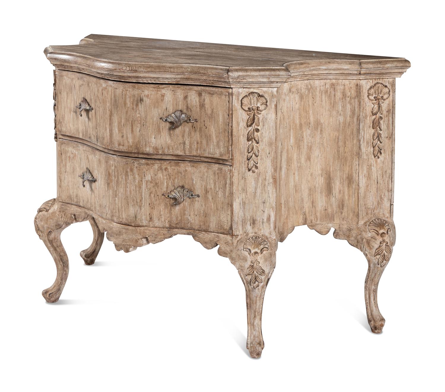 A Venetian Style Painted Commode