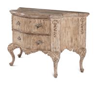 A Venetian Style Painted Commode