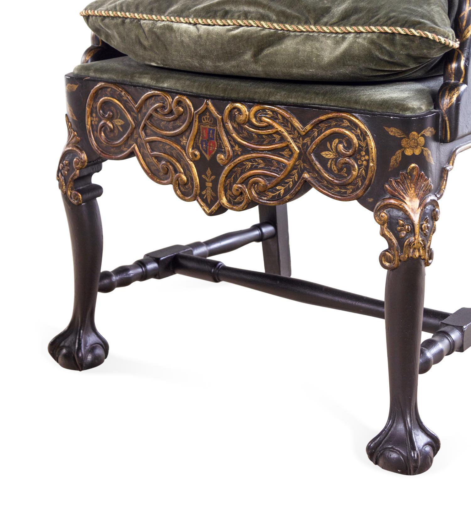 A Pair of Charles Pollock for William Switzer Portuguese Armchairs