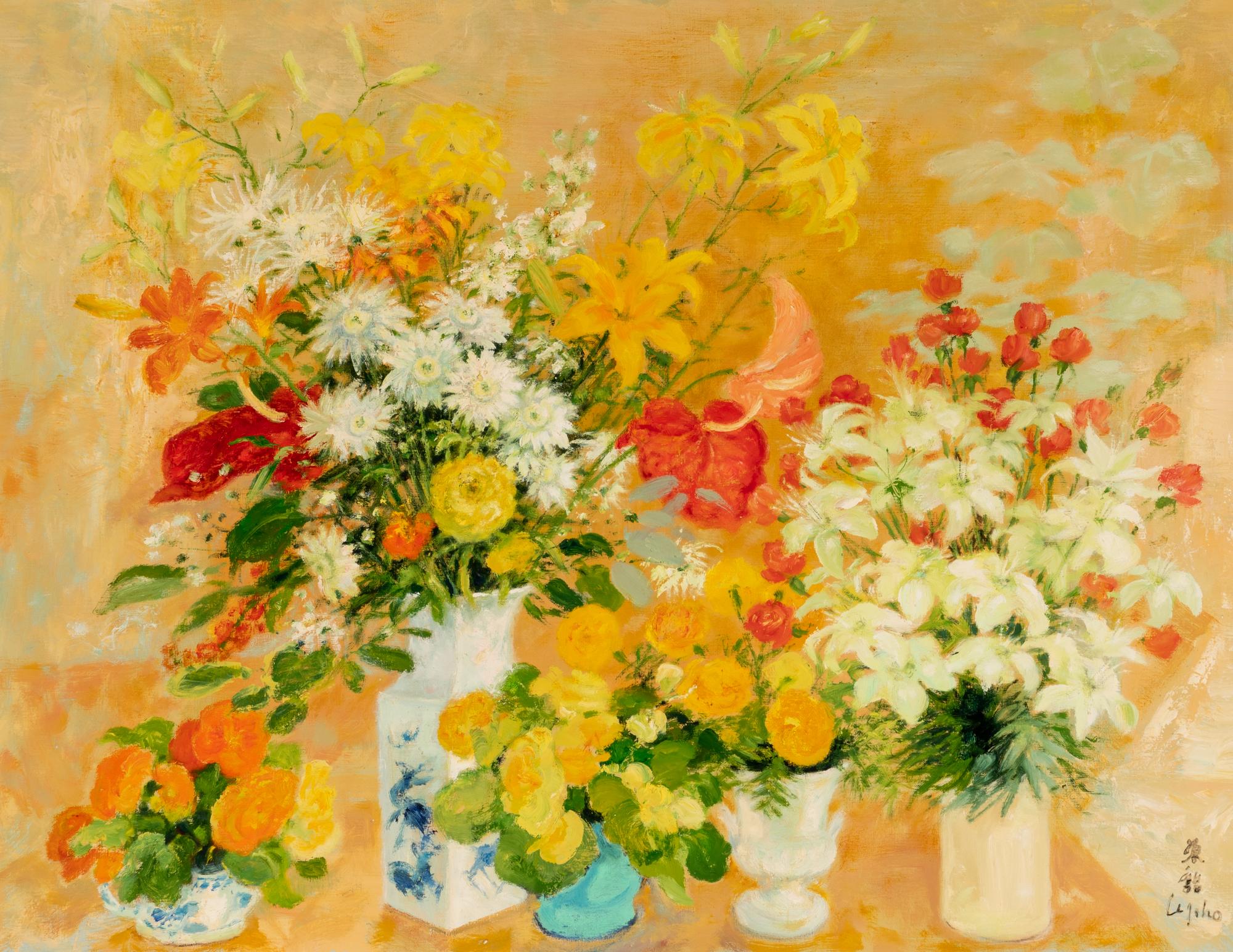 Composition de Fleurs , c. 1983