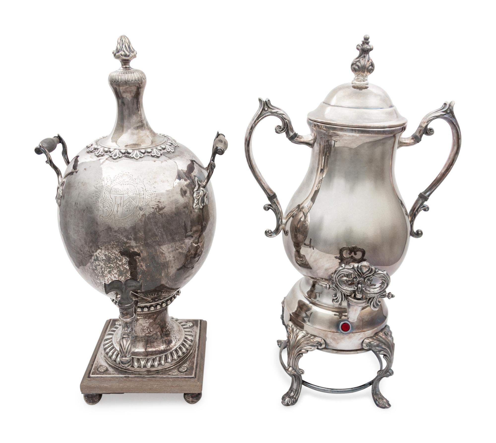 A George III Silver Tea Urn