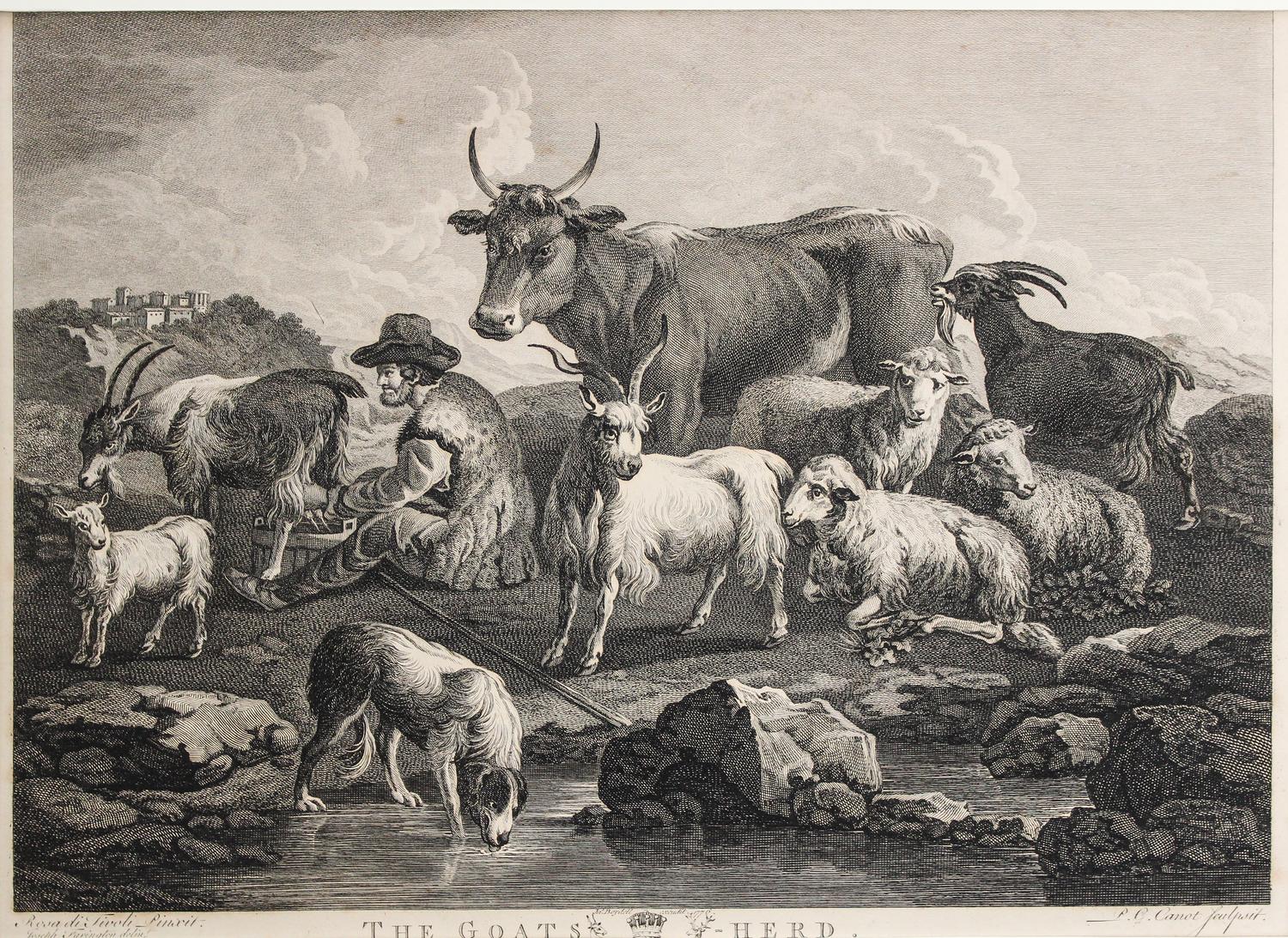 Various Artists, (19th/20th century), A Group of etchings and engravings, most pertaining to animals, approx. 12 total.