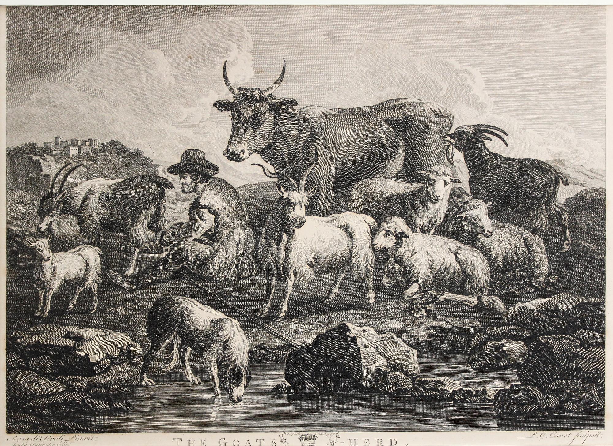 Various Artists, (19th/20th century), A Group of etchings and engravings, most pertaining to animals, approx. 12 total.