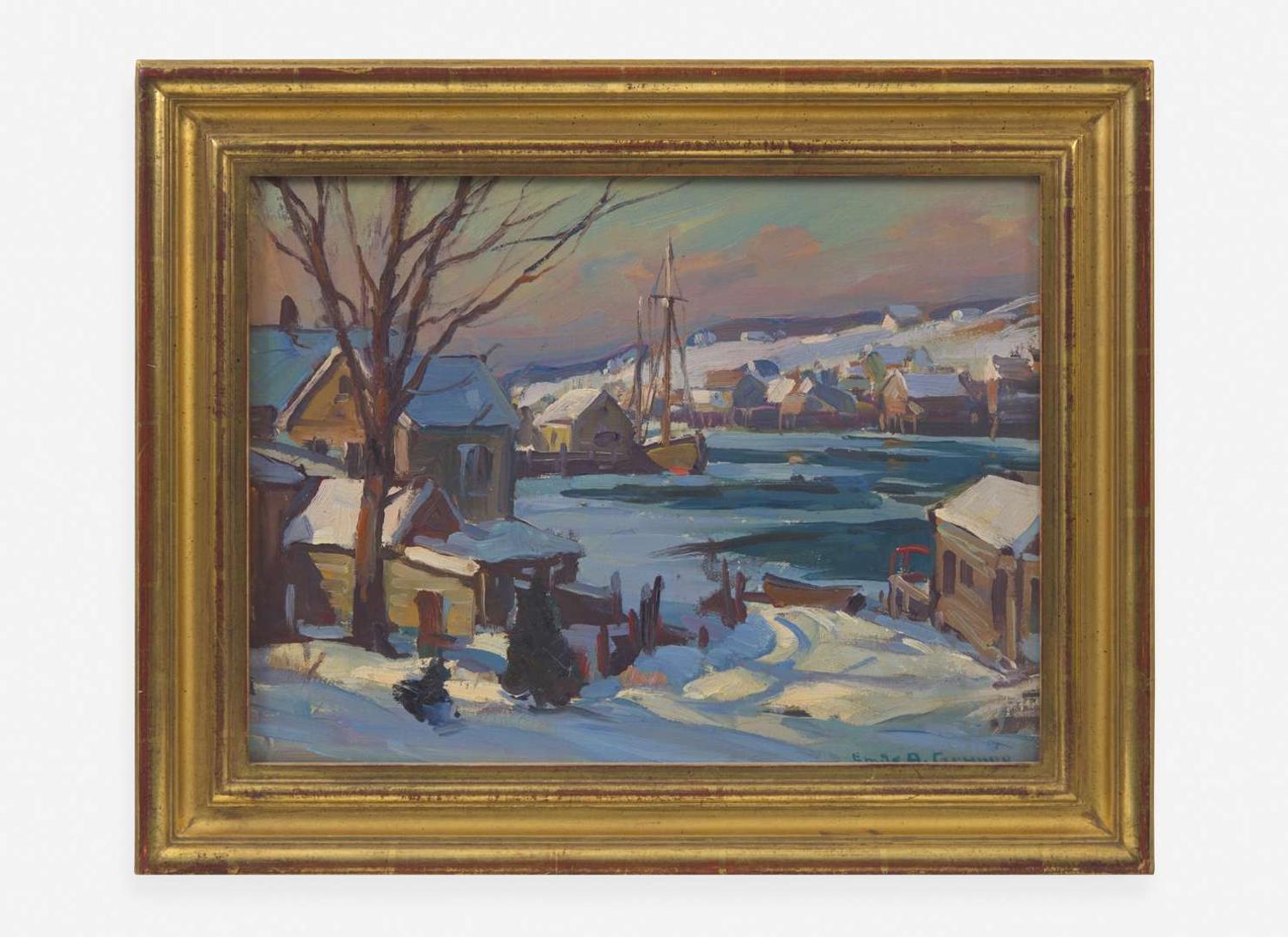 Emile Albert Gruppé (American, 1896-1978) - Gloucester Winter