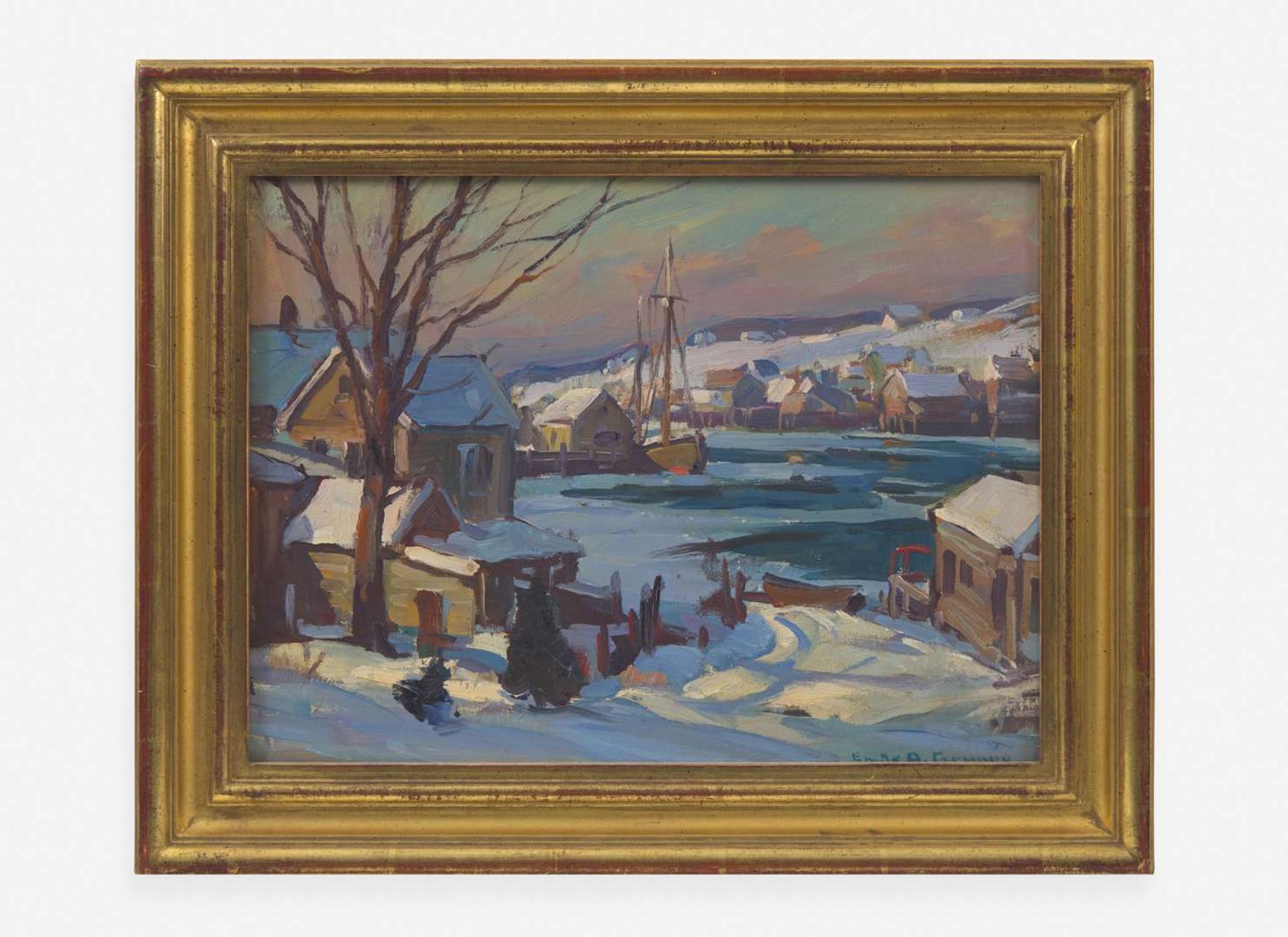 Emile Albert Gruppé (American, 1896-1978) - Gloucester Winter