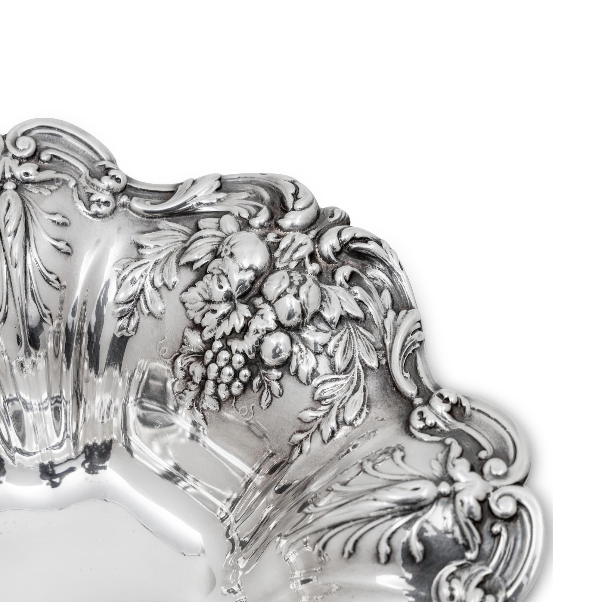 An American Silver Francis I Compote