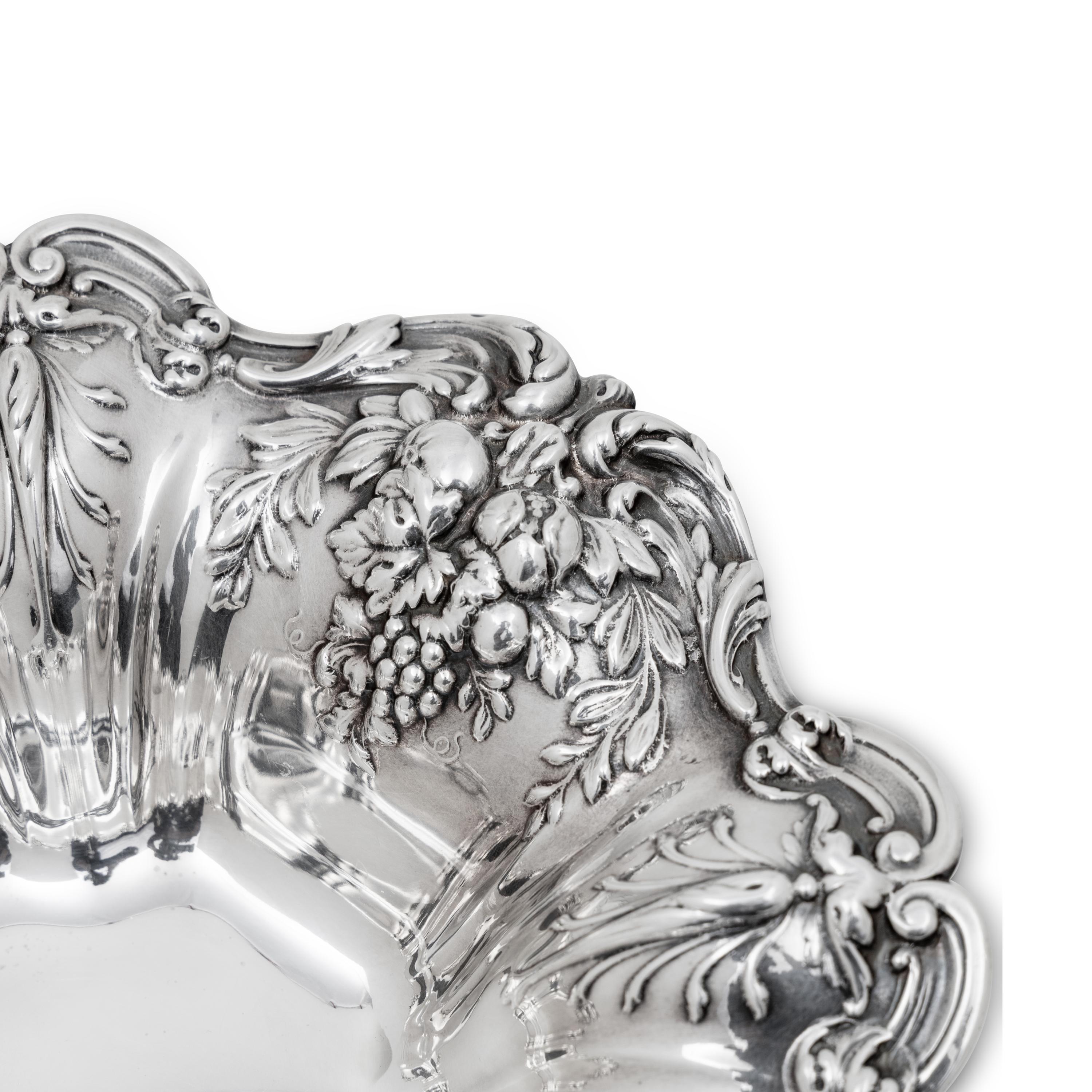 An American Silver Francis I Compote