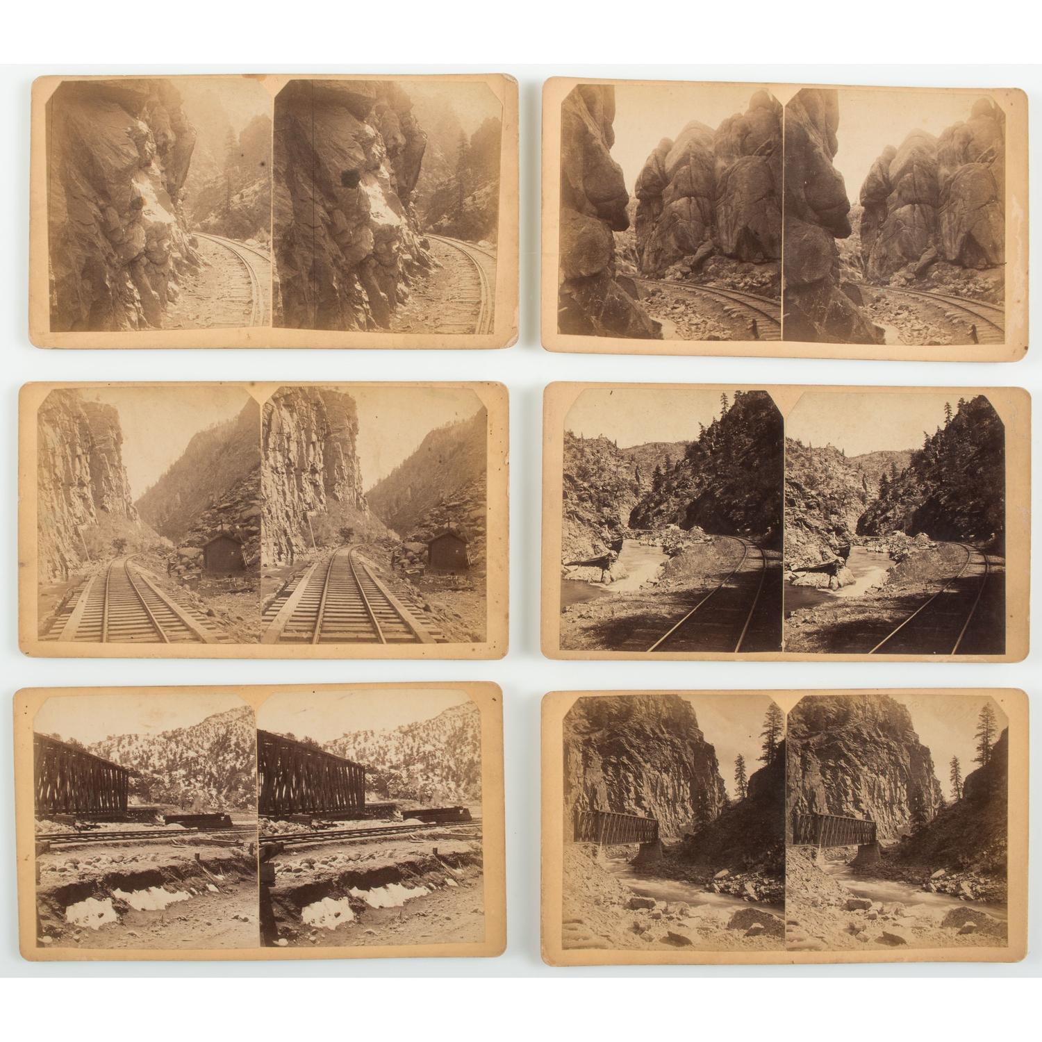 Colorado Stereoviews by T.C. Miller, Featuring Railroad Views
