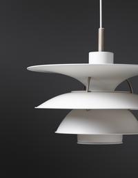 Pair of PH 6 - 6.5 Charlottenburg Pendant Lamps Louis Poulsen, Denmark