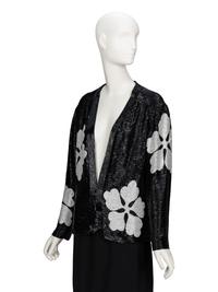 Mollie Parnis, Bugle Bead-Embellished Jacket