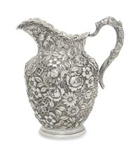 An American Silver Water Pitcher