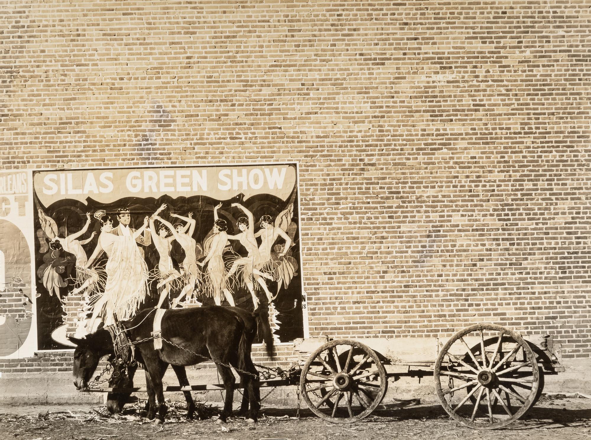 Walker Evans (1903-1975) Mule Team in Mississippi, 1937