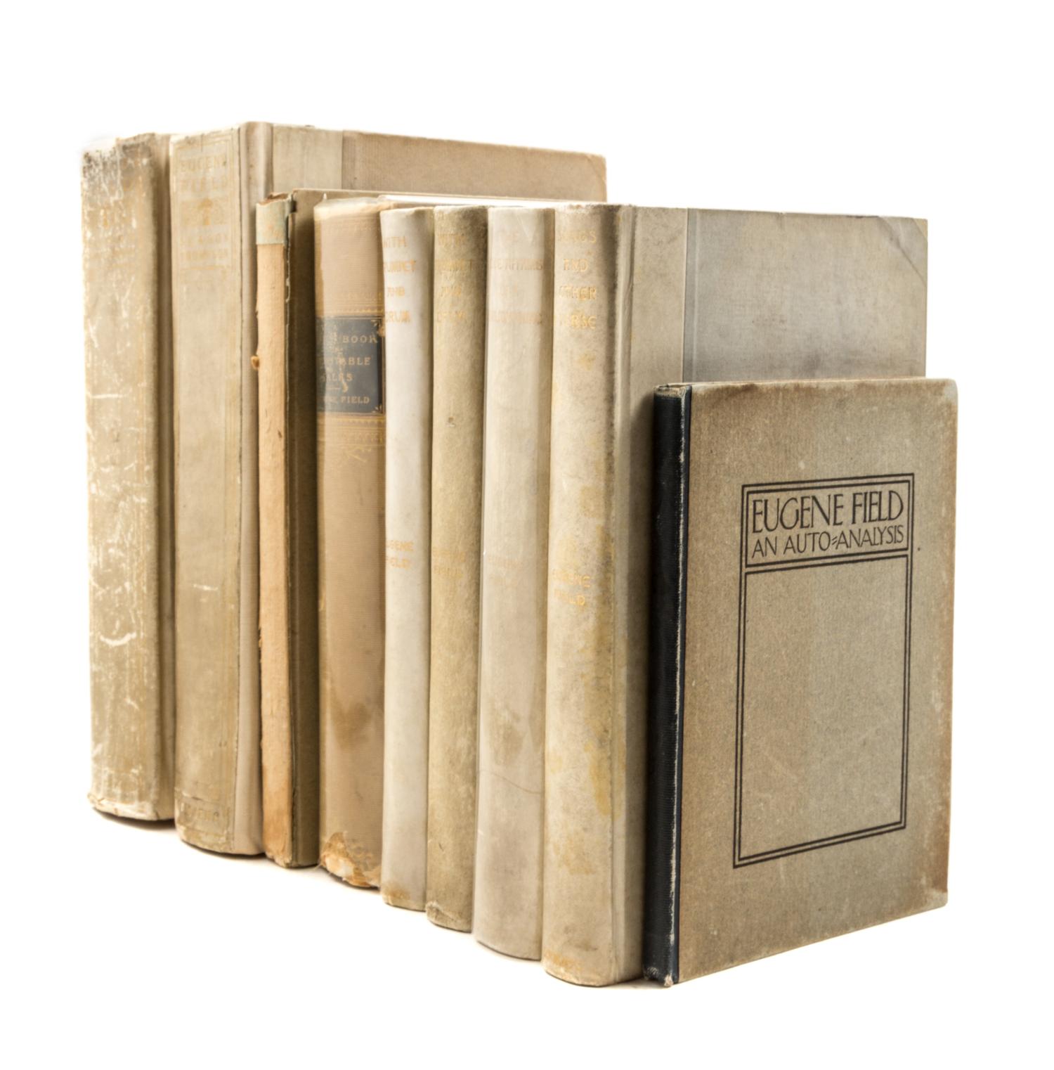 FIELD, EUGENE. A group of 18 limited edition books, together with a collection of ephemera.