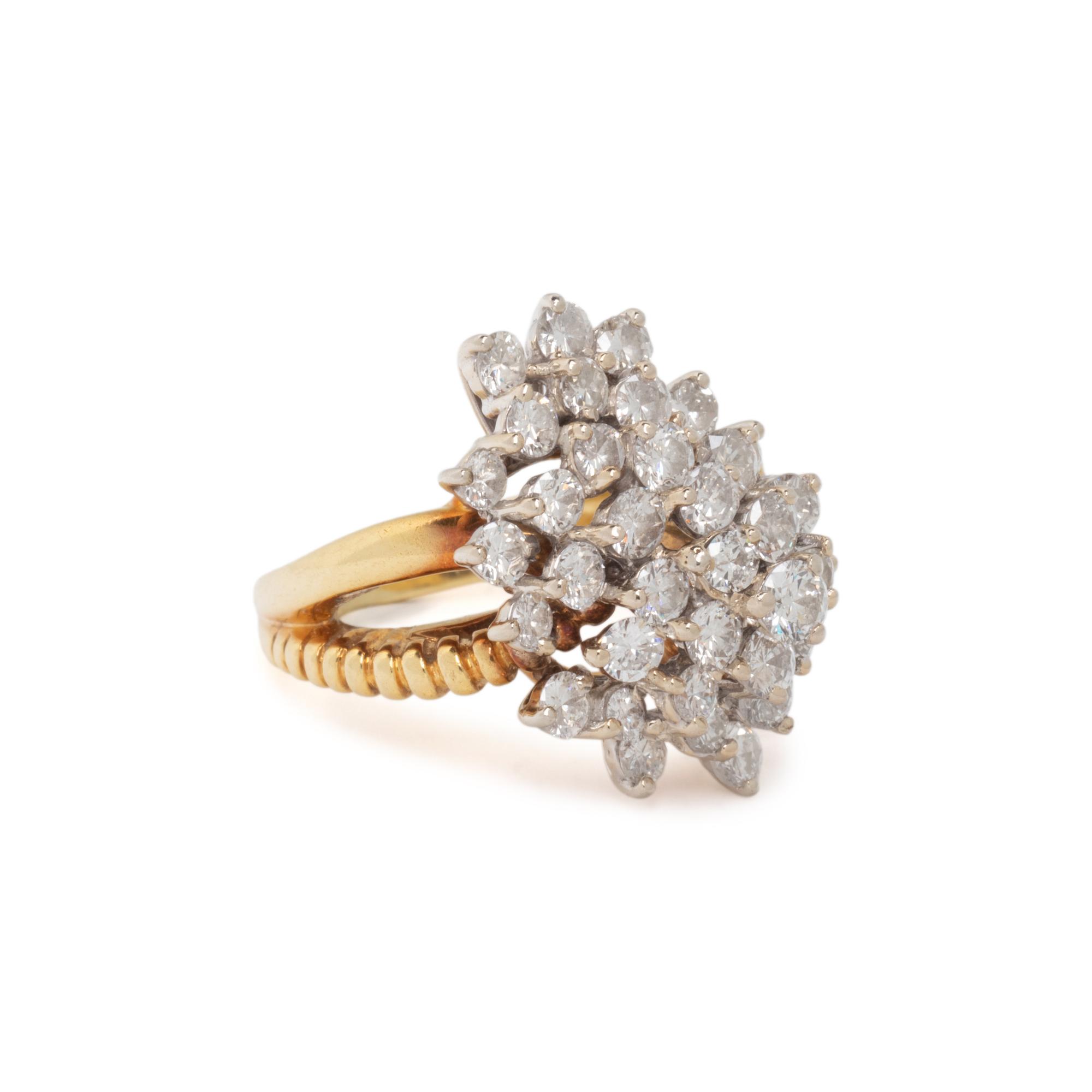 DIAMOND CLUSTER RING