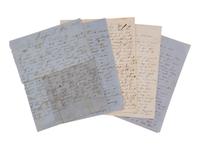 [CALIFORNIA - GOLD MINING] -- [CIVIL WAR]. A collection of letters, mostly from James Newhouse of Eldorado County, CA to James Knots of Magnolia, OH, incl. discussions involving California, gold mining, and experiences during the Civil War.