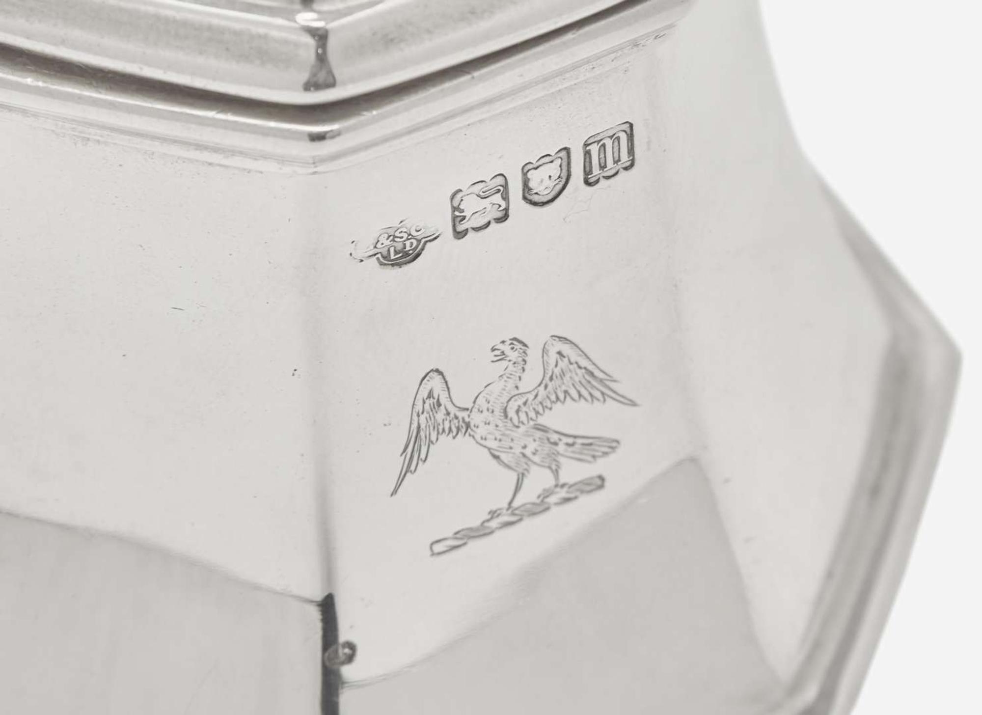 An assorted collection of eight George III, Victorian, Edward VII, and George V sterling silver tablewares, various makers, various dates ranging from 1781-1924