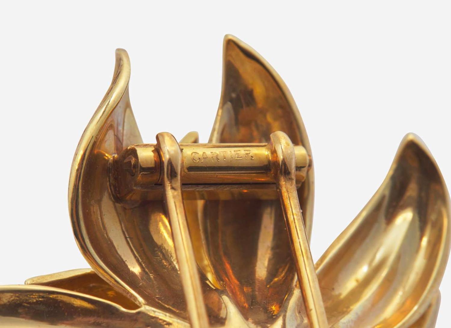 A 14K Yellow Gold Cartier Jewelry Suite