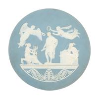 A Wedgwood Jasperware Plaque, The Apotheosis of Virgil