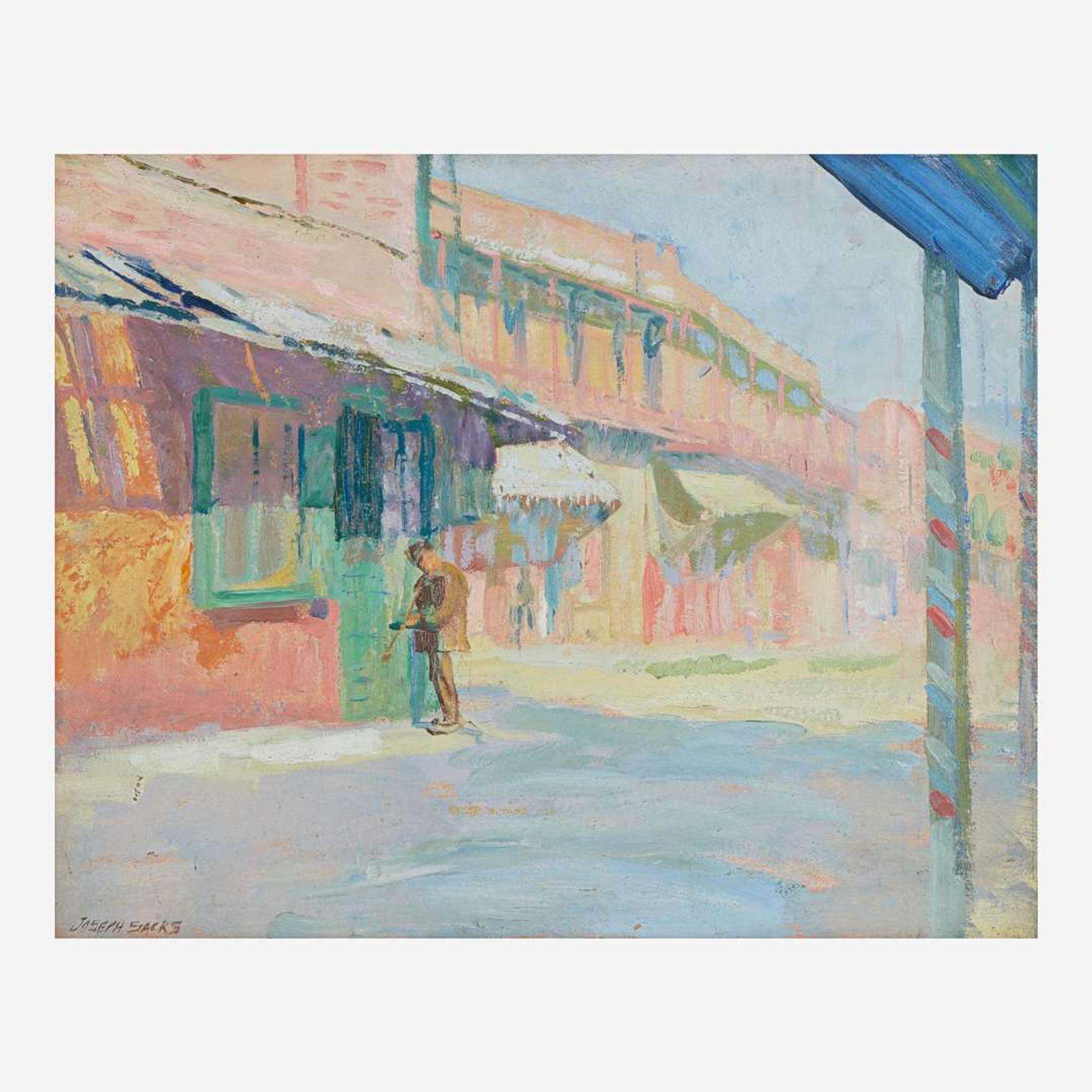 Joseph Sacks (American, 1887–1973) Pink Alley