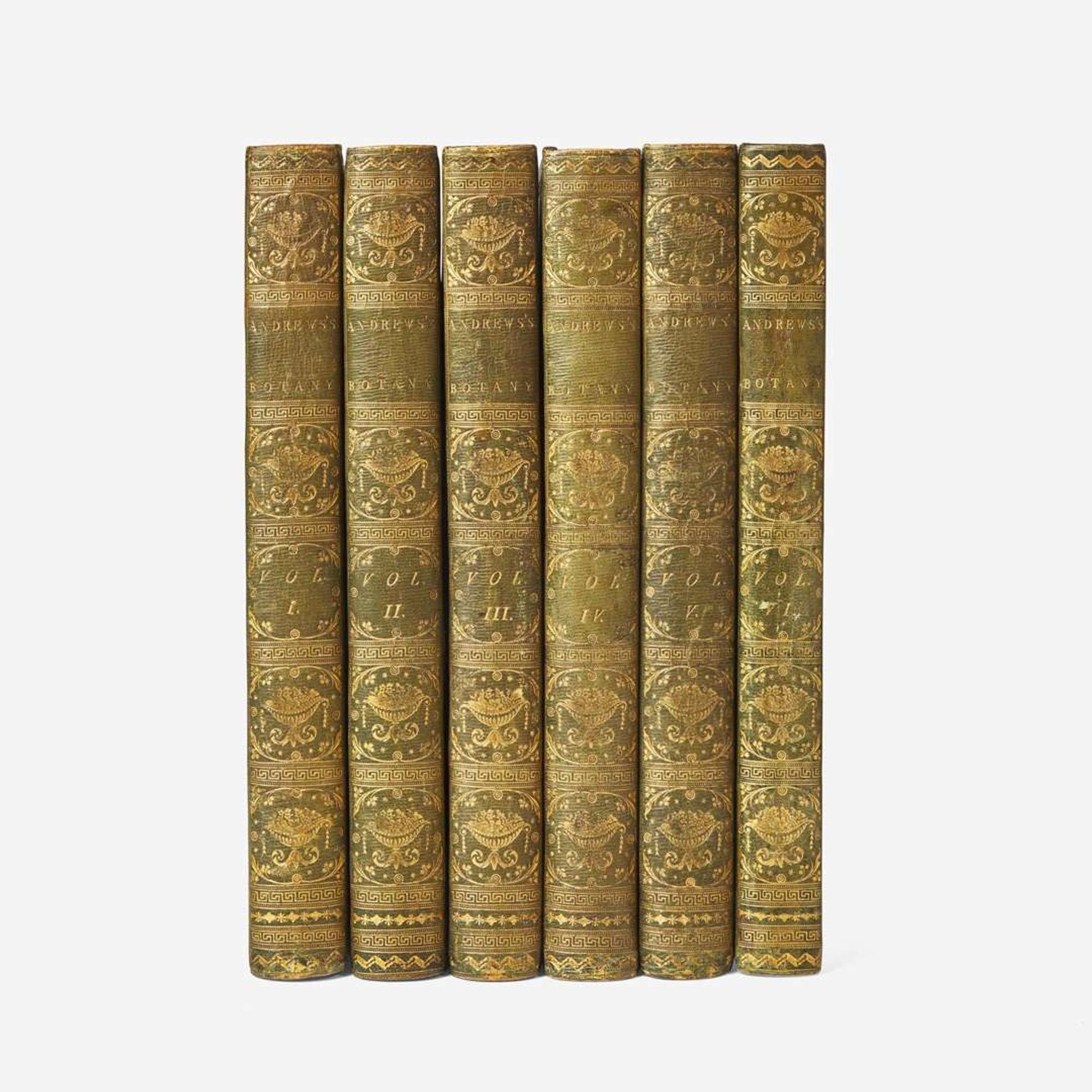 [Natural History] Andrews, Henry The Botanist’s Repository, For New, and Rare Plants. Containing Coloured Figures...