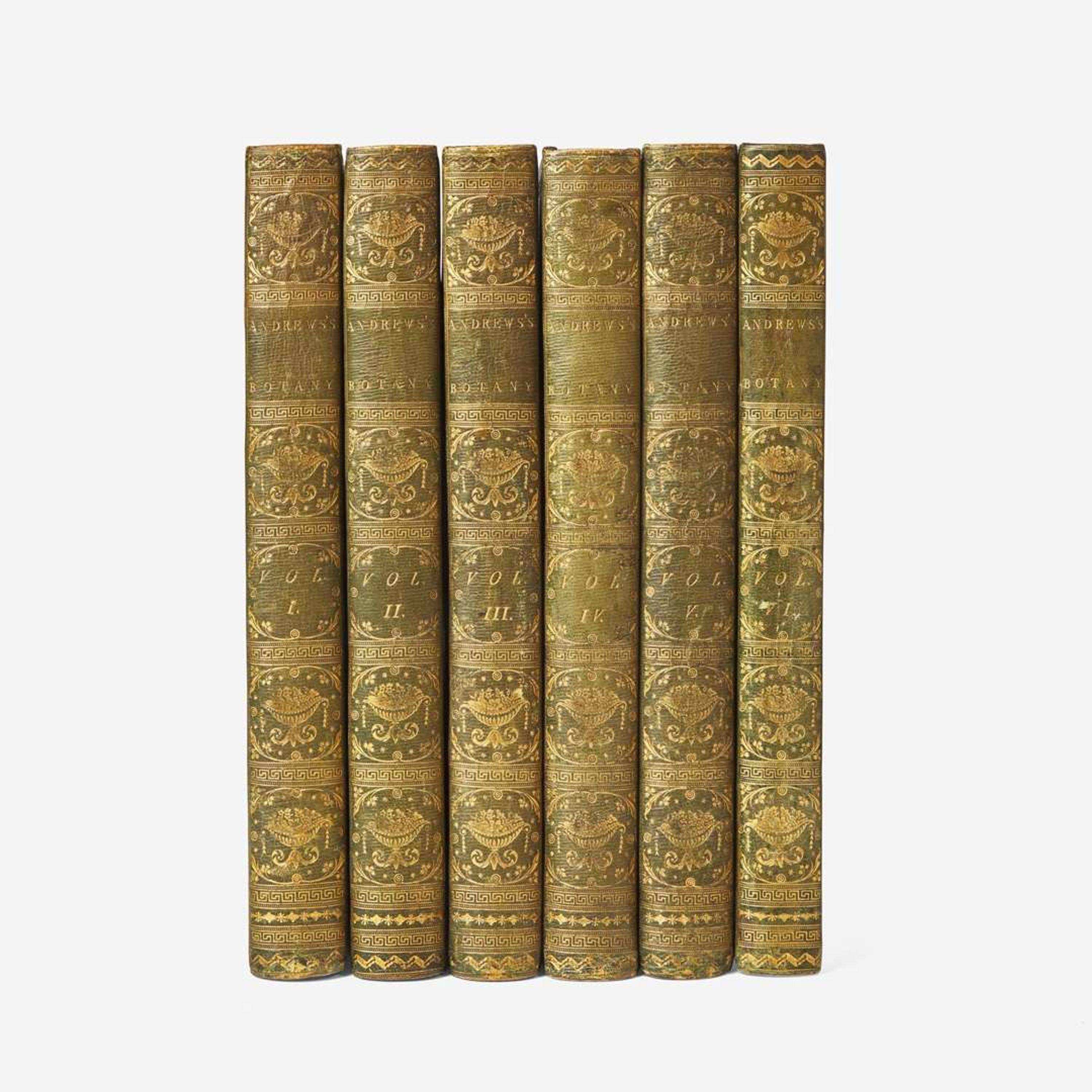 [Natural History] Andrews, Henry The Botanist’s Repository, For New, and Rare Plants. Containing Coloured Figures...