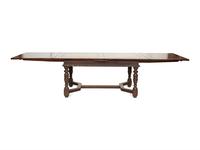A Renaissance Revival Style Mahogany Extention Dining Table