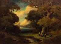 Alexis Podchernikoff, (Russian, 1886-1933), Thousand Oaks, Berkeley, CA, 1929