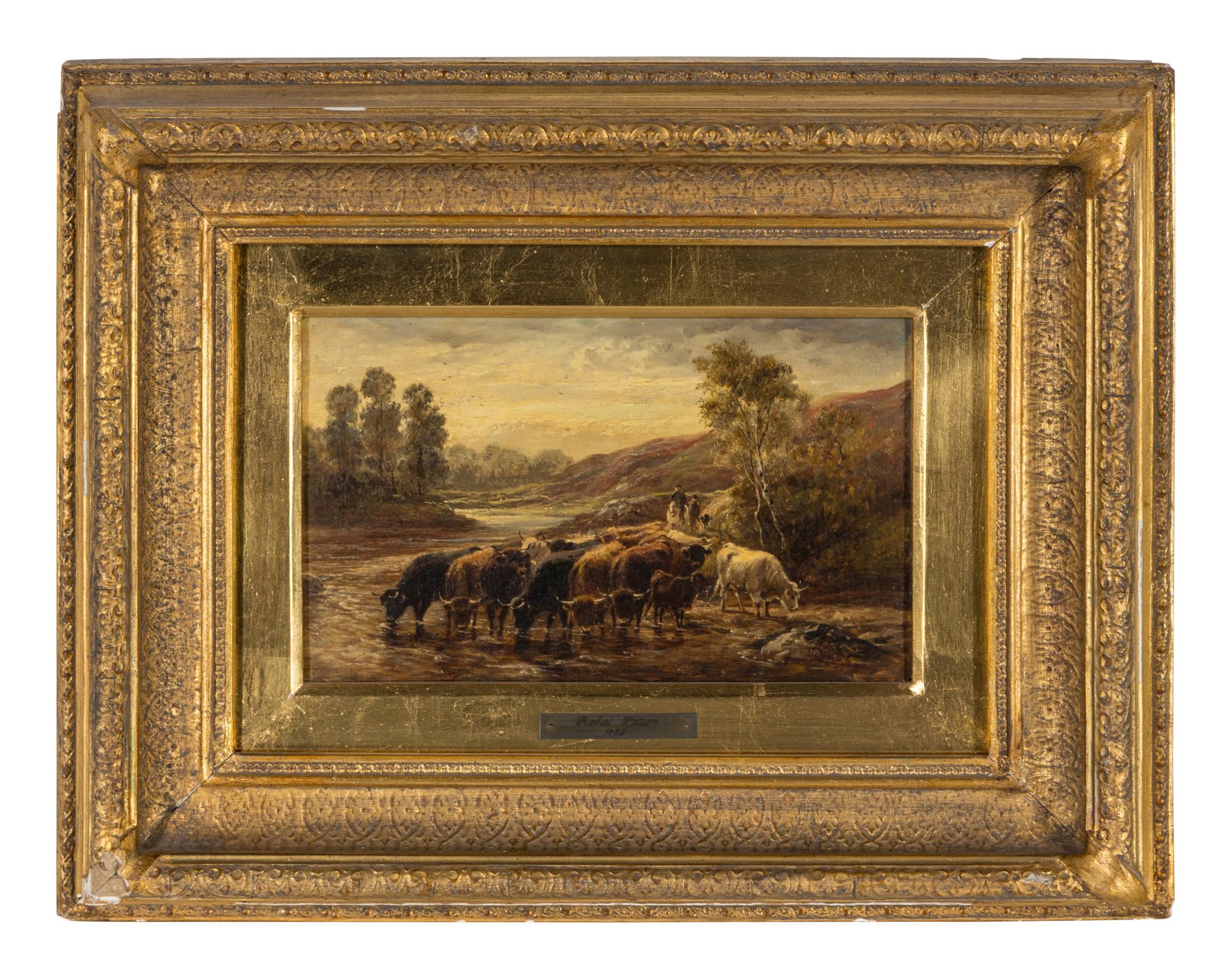 Watering the Cattle , 1882