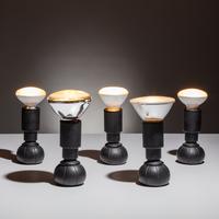 Gino Sarfatti (Italian, 1912–1985) — Flos Light System, group of five
