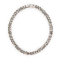 Diamond and White Gold Collar Necklace