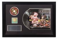A Three Doors Down RIAA Certified Platinum Presentation Album 20 1/2 x 31 inches.