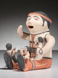 Pottery Storyteller Figure